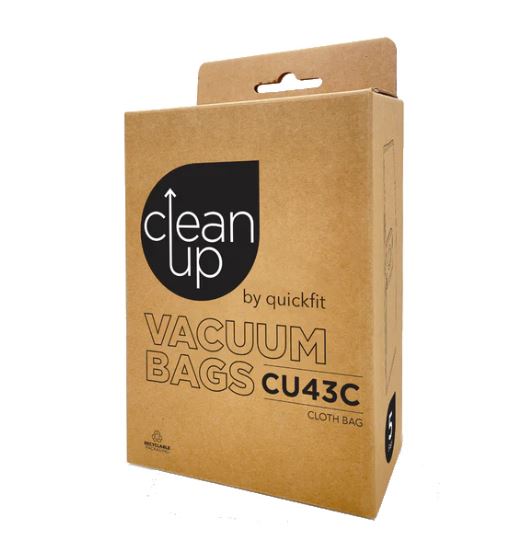 CU43C Vacuum Bags 5 per pk