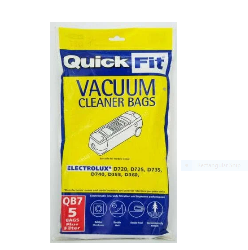 QB7 Vacuum bags